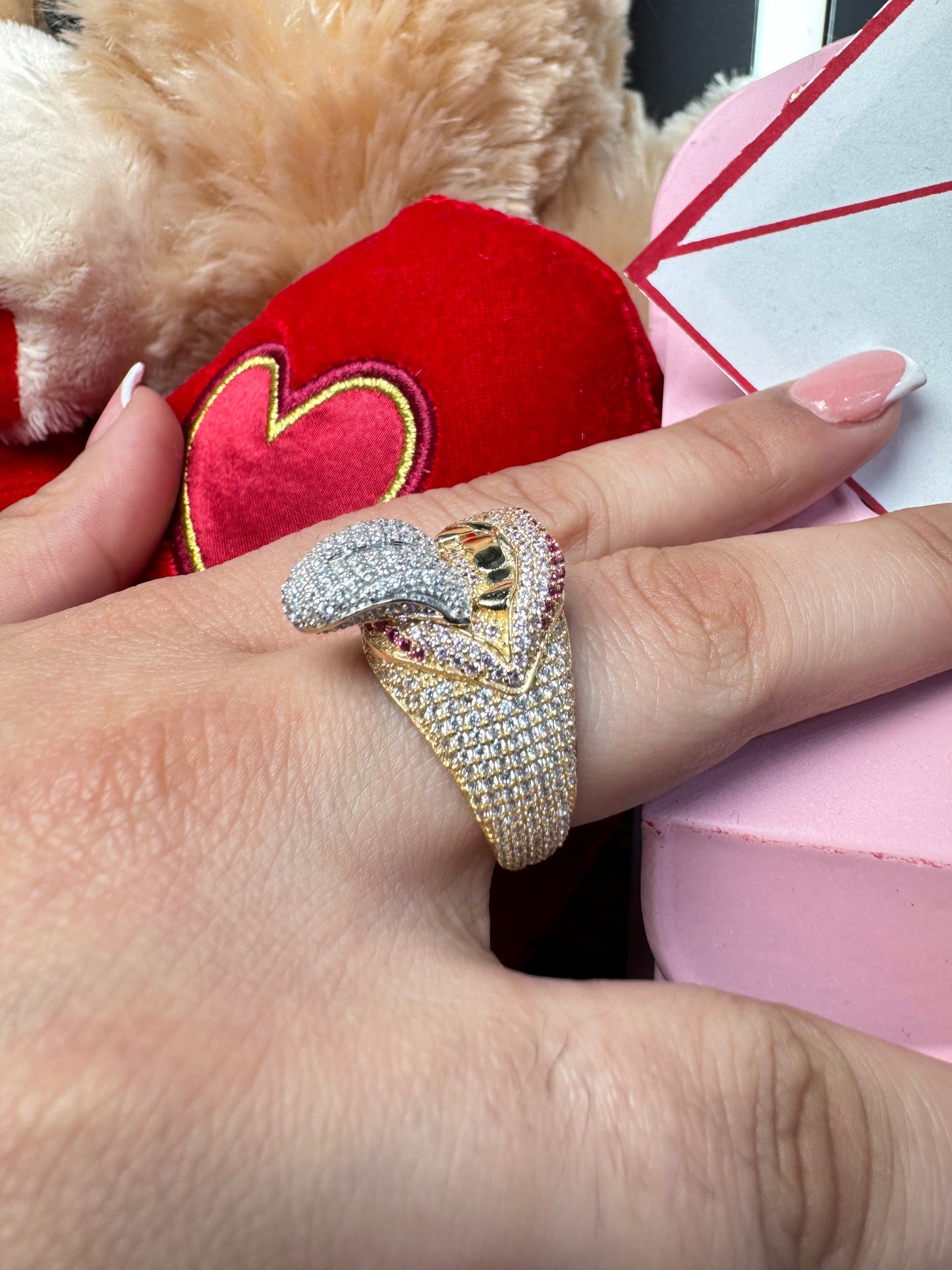 New 14K CZ Womens Ring H.J™️