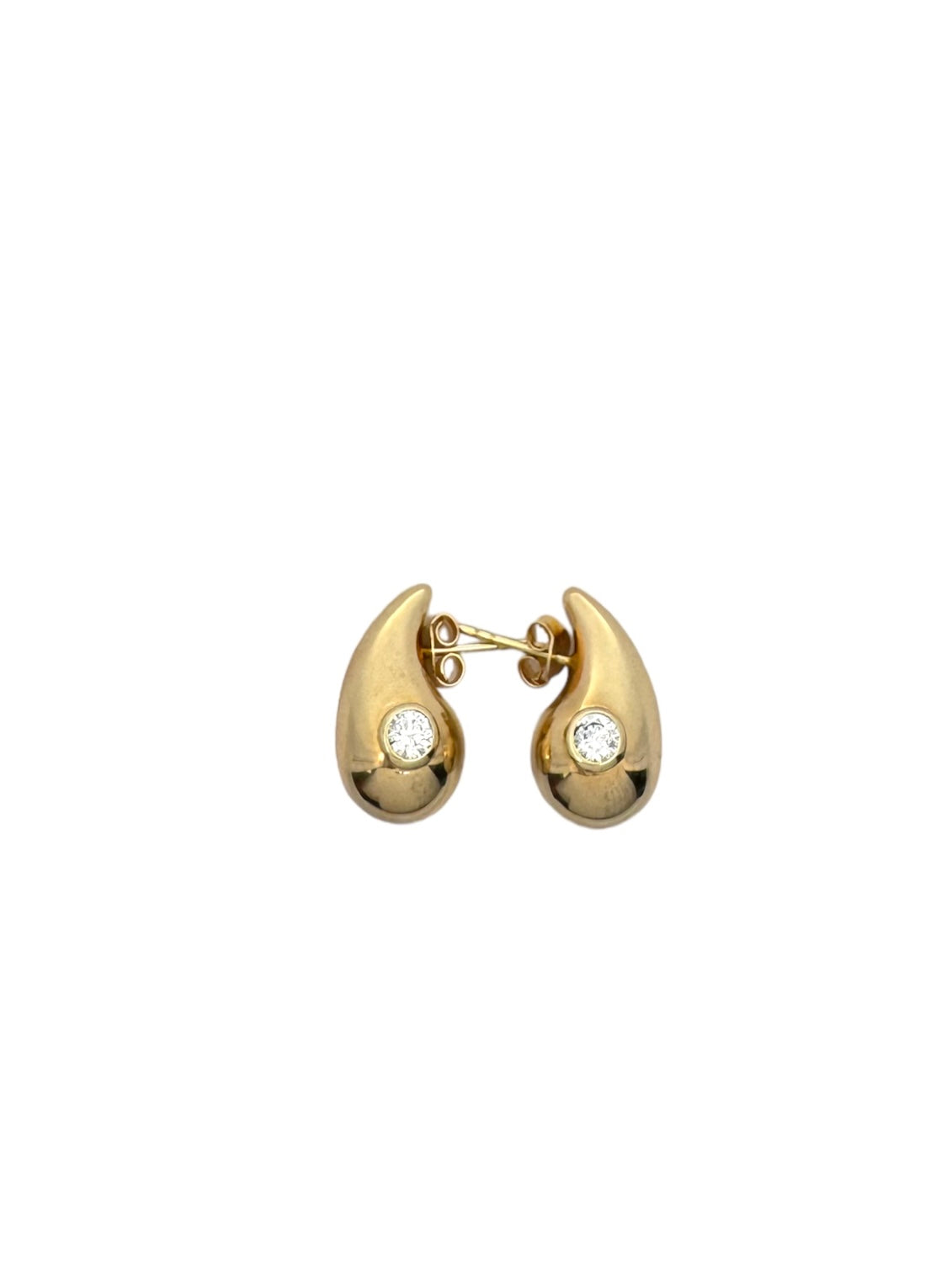 New 14K CZ Drop Earrings H.J™️