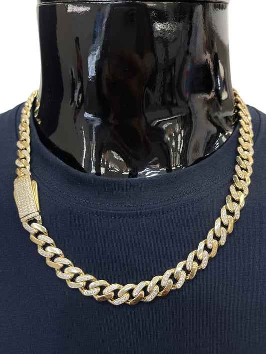 New 14K CZ Itallo Choker (12.5MM). H.J™️