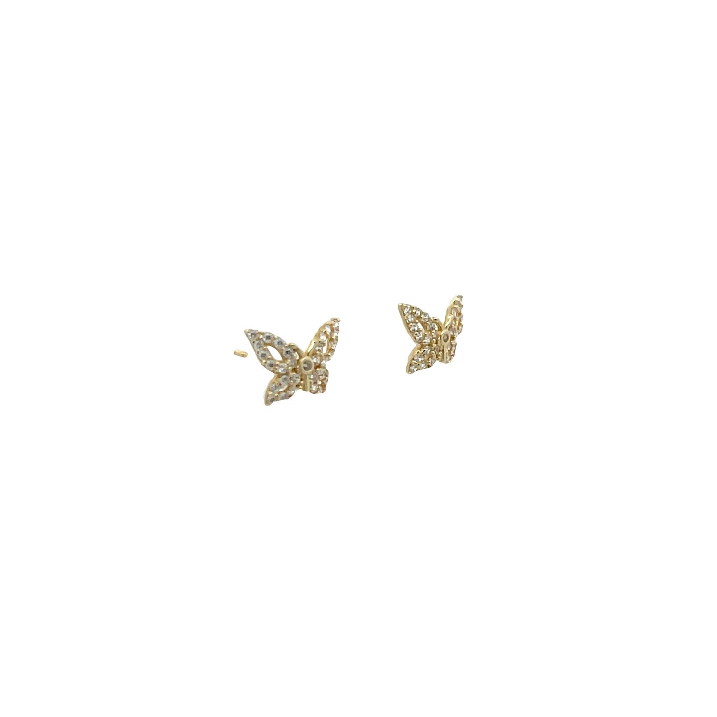 New 14K CZ Butterfly Women’s Earrings. H.J™️