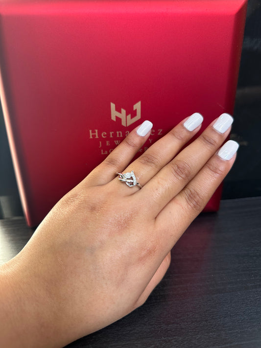 New 14K White Gold Women's Diamond Ring. H.J™️