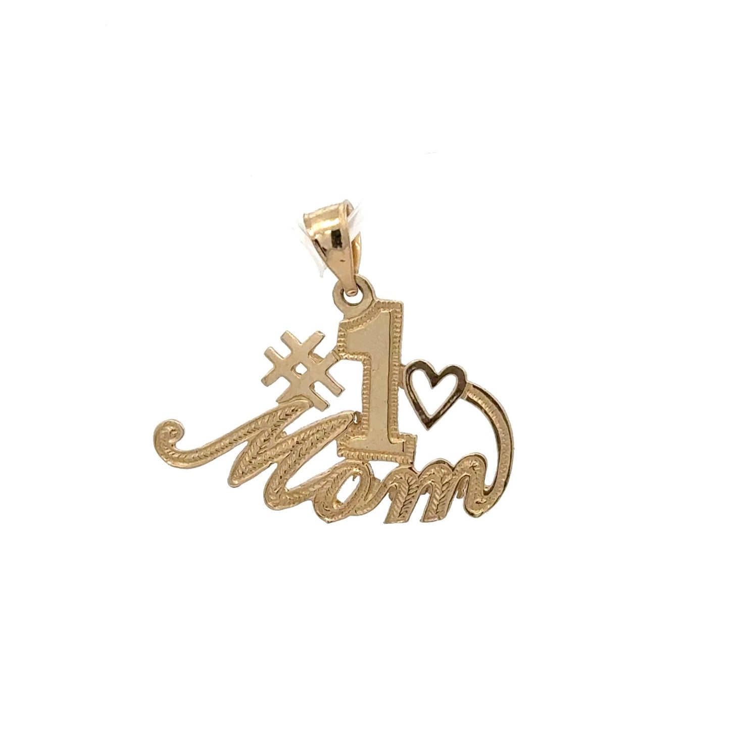 New 14K #1 Mom Pendant. H.J™️