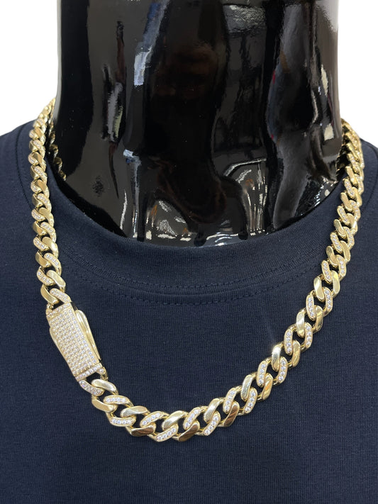 New 14K CZ Itallo Choker (10.4MM). H.J™️