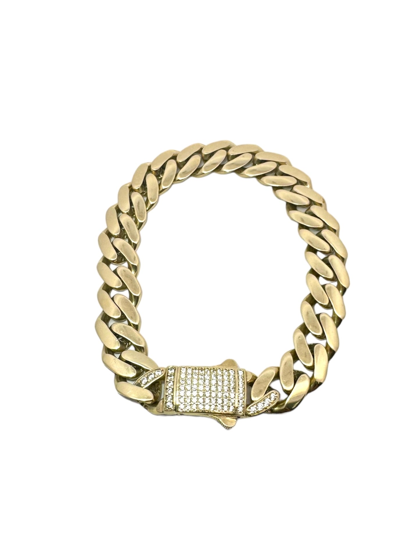 New 14K CZ Men's Itallo Bracelet (11.0MM). H.J™️