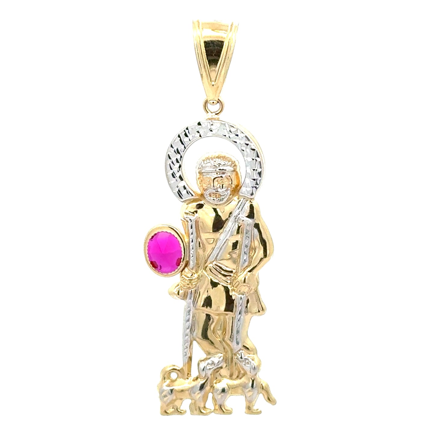 New 14K Saint Lazarus Pendant. H.J™️