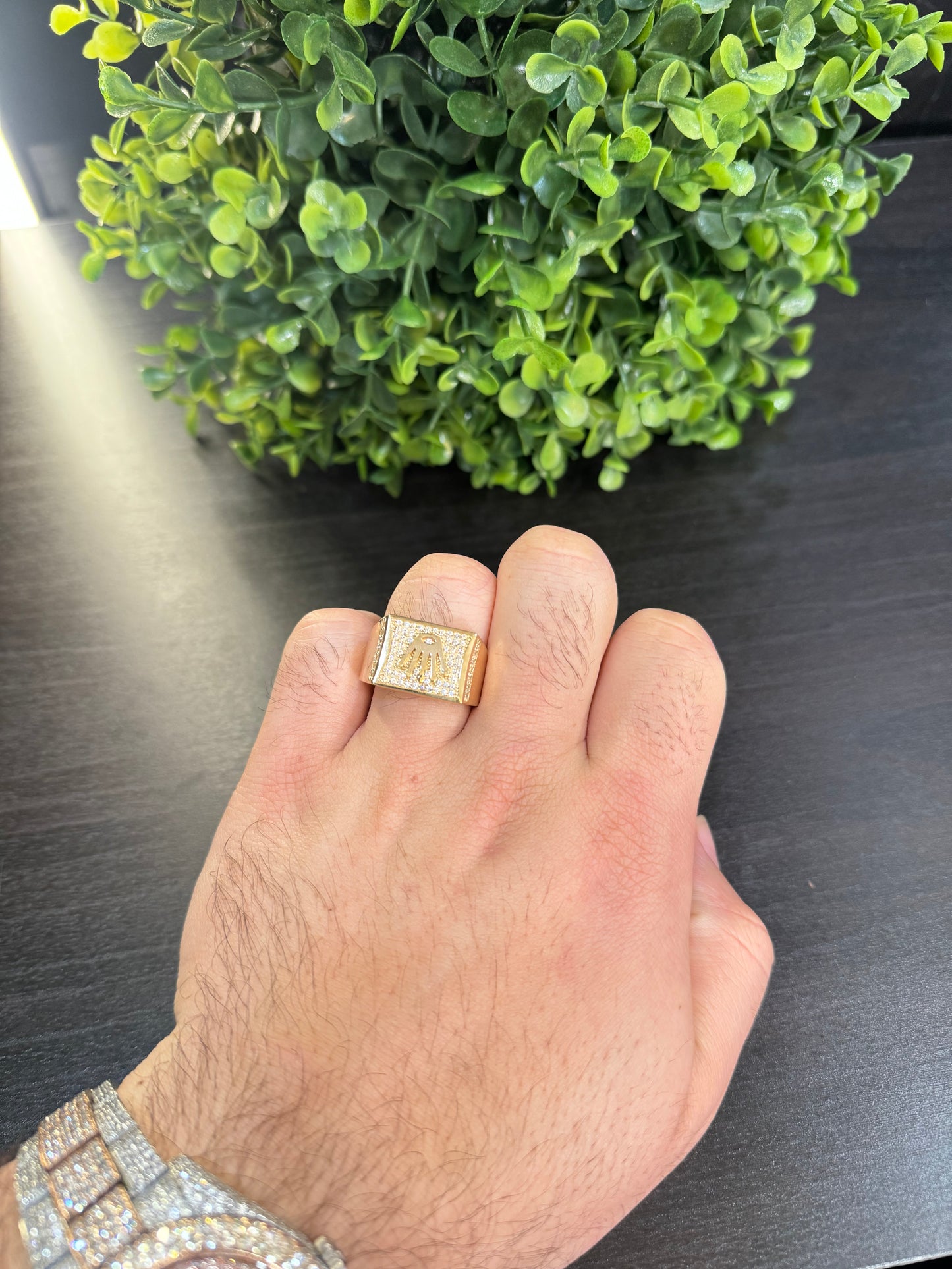 New 14K CZ Crown Ring. H.J™️