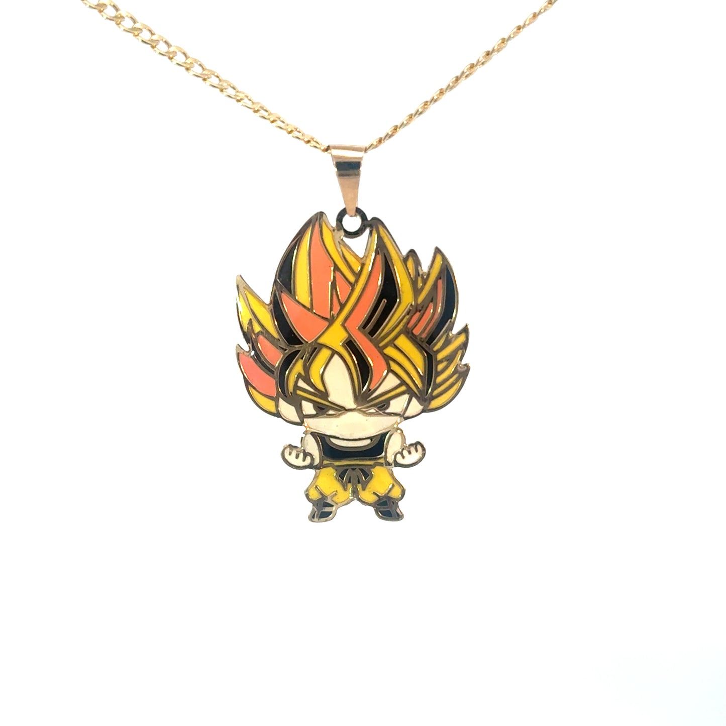 New 14K Dragon Ball Pendant & Cuban Chain. H.J™️